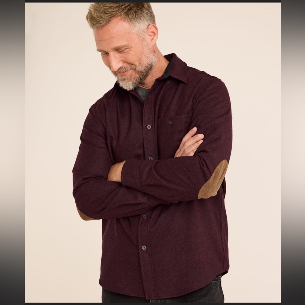 J Crew Shirt S Preppy Burgundy